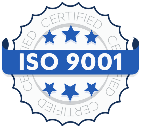 ISO 9001 certification mark — Quality Management Systems