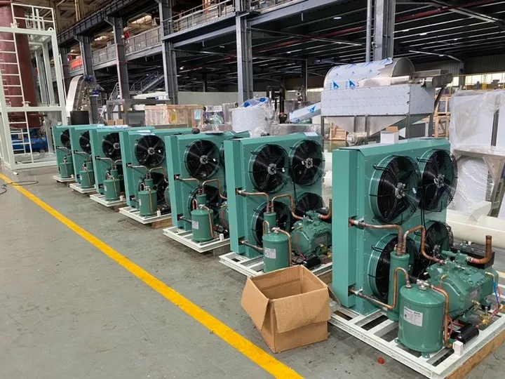 Refrigeration condensing units for cold storage supplied by General Power